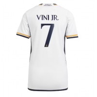 Camiseta Real Madrid Vinicius Junior #7 Primera Equipación para mujer 2023-24 manga corta